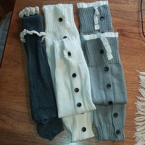 Bundle boot socks/legwarmers